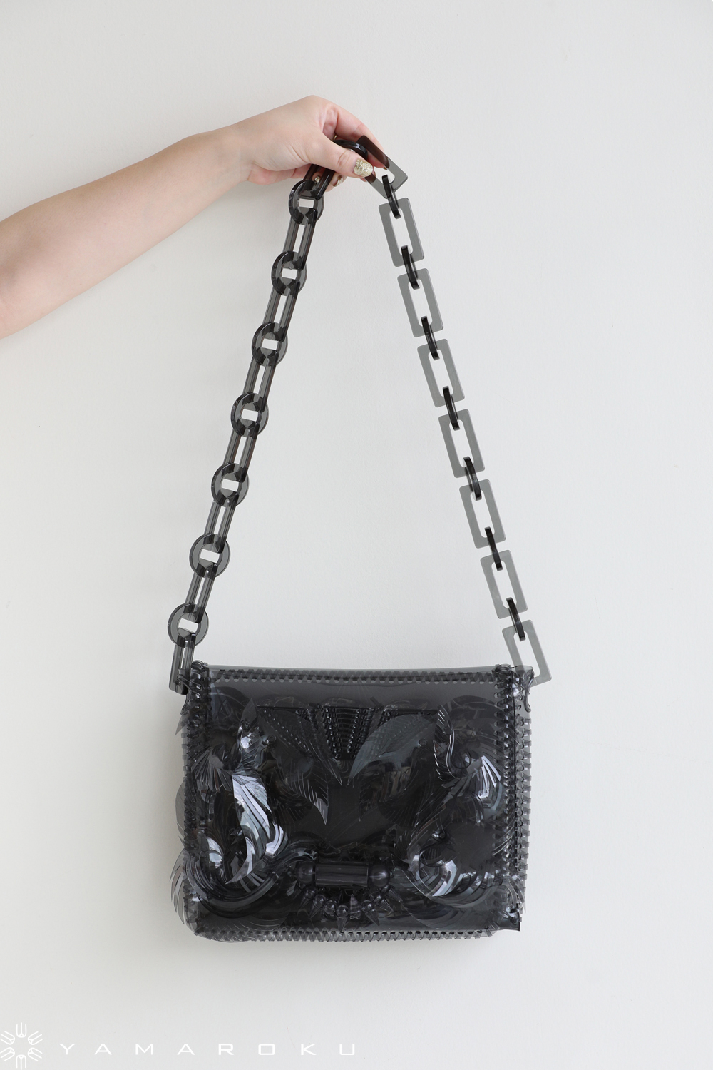 mame　Vinyl Chlorid Long Chain Bag