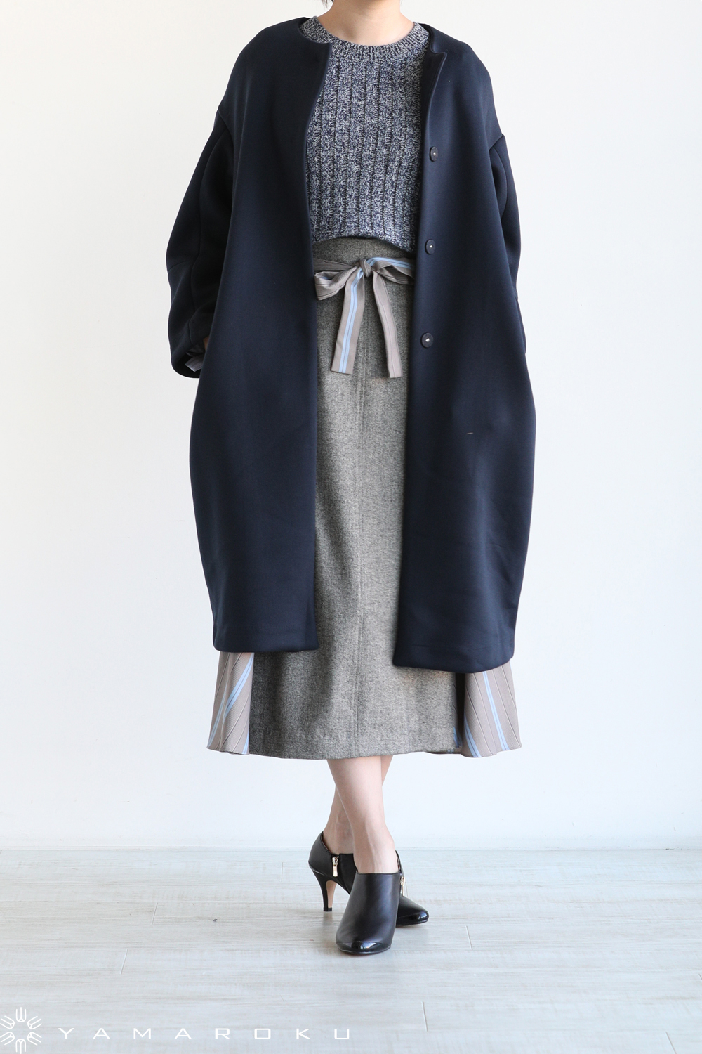 SONO(ソーノ) マウンテンパーカー、スポンジロングコート!! YAMAROKU New Arrival ソーノ SONO コート ロングコート シンプル ポリエステル