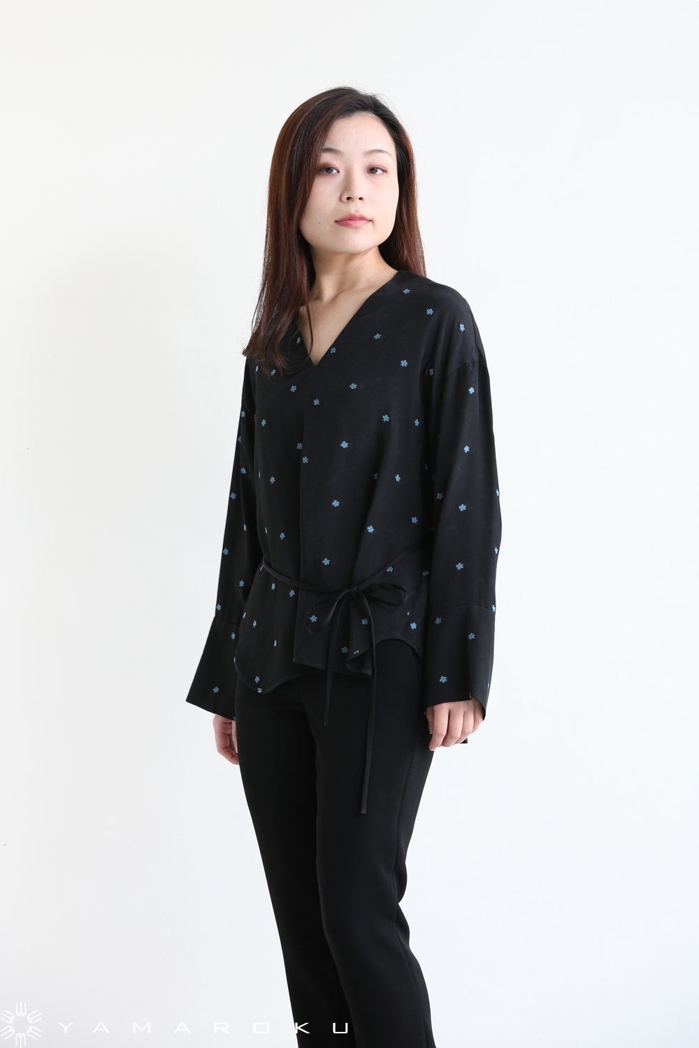 Mame Kurogouchi(マメ) Pedicel Jacquard Shirt！！ | YAMAROKU New 