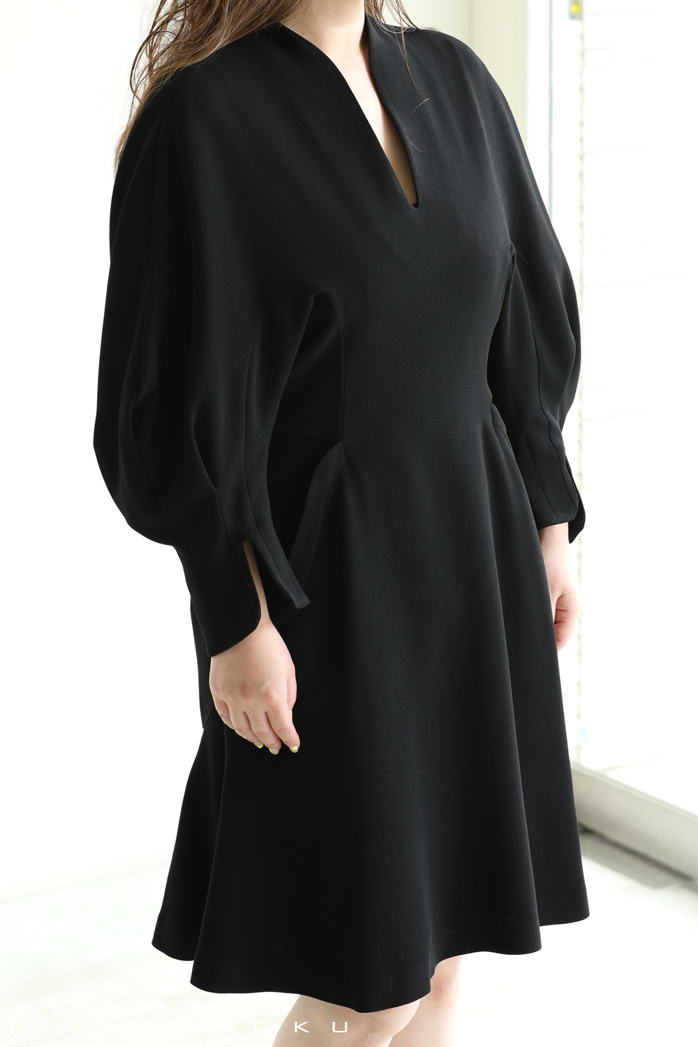 Mame Kurogouchi(マメ) Volume Sleeve Dress！！ | YAMAROKU New Arrival
