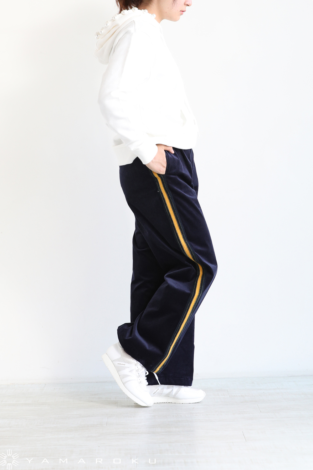 Coohem コーヘン 未使用 PANTS ボトムス COOHEM (コーヘン) KNIT SIDELINE TRACK PANTS / ニットサイド