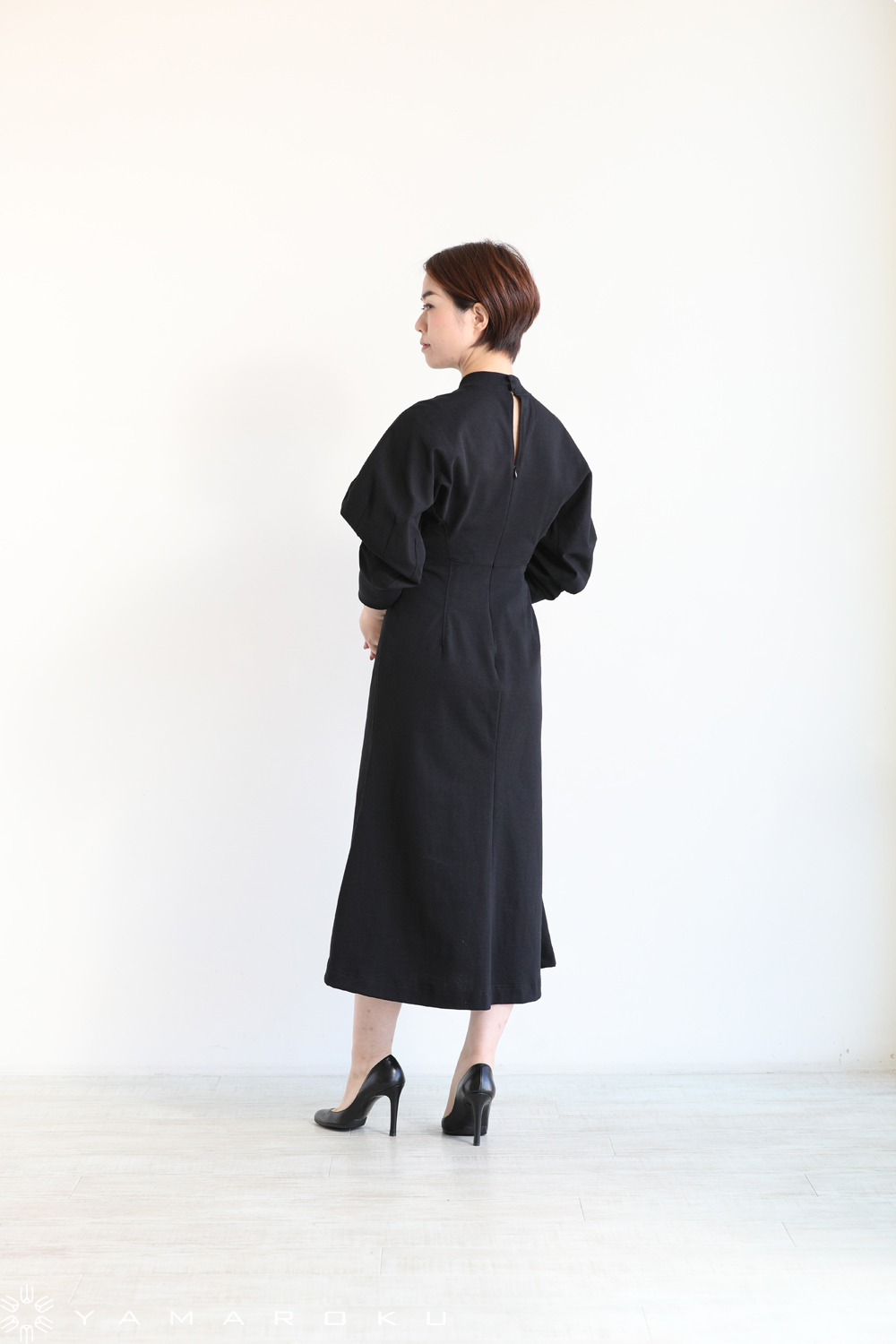超大特価 mame dress cotton classic kurogouchi mame - ロングワンピース+マキシワンピース