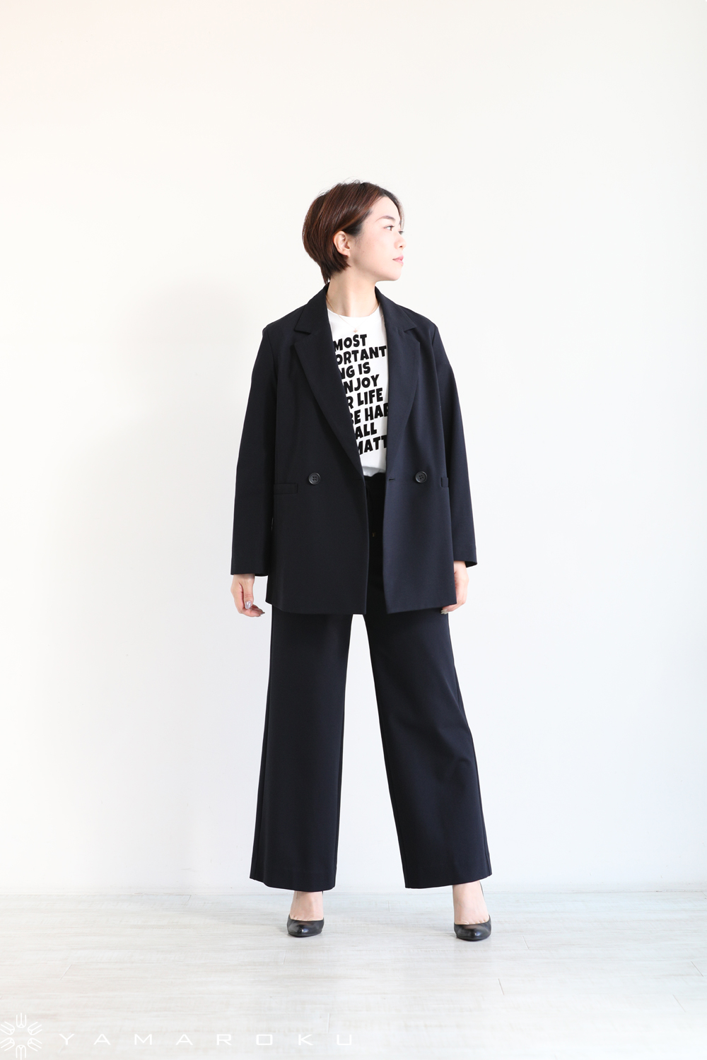 Ballsey(ボールジィ) プレシャスモック ダブルブレストジャケット 