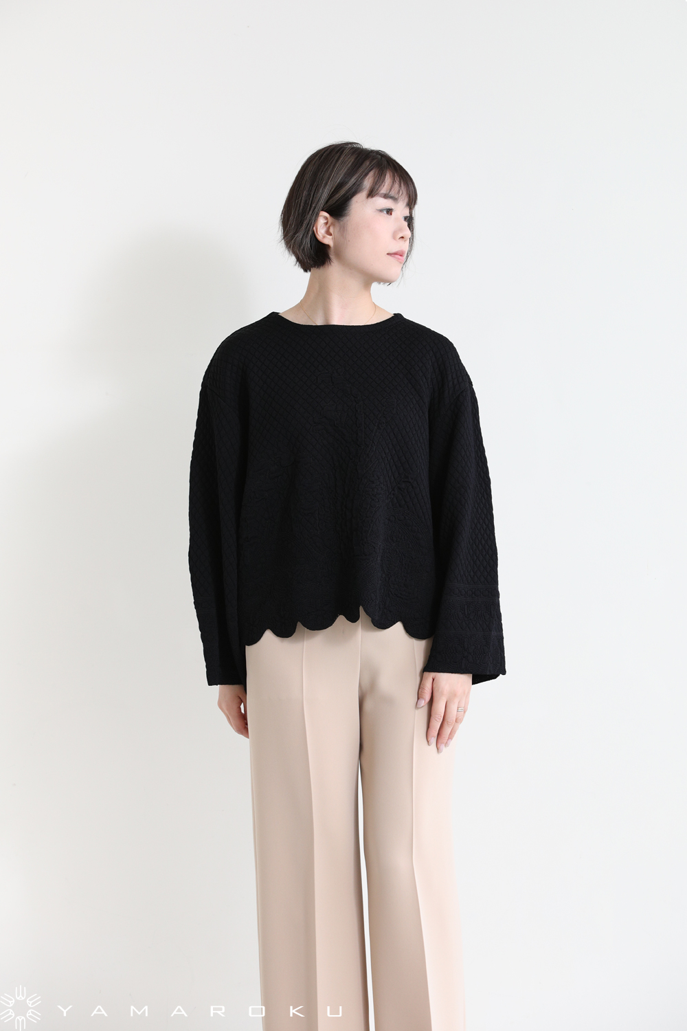 mame spring knitted pullover サイズ1 www.busbycabinets.com