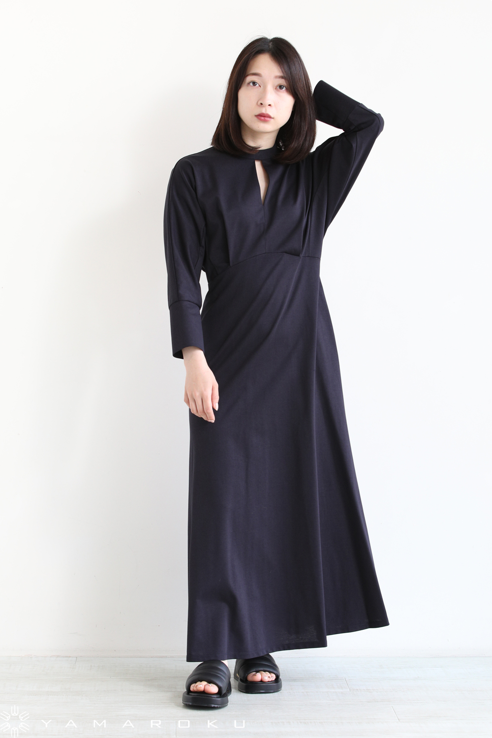 Mame Kurogouchi(マメ) Cotton Jersey Dress！！ | YAMAROKU New Arrival