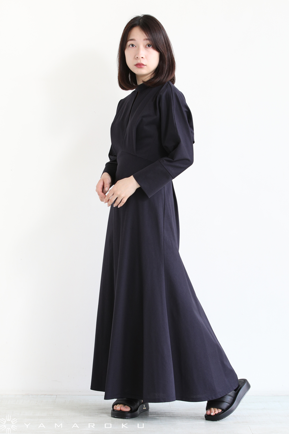 Mame Kurogouchi(マメ) Cotton Jersey Dress！！ | YAMAROKU New Arrival