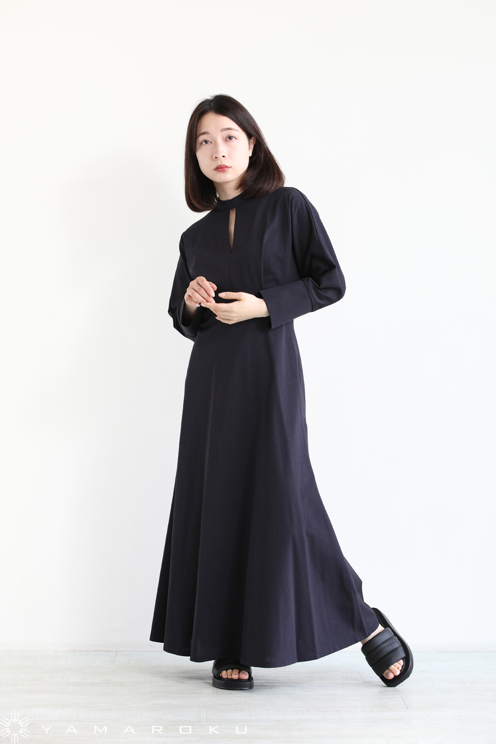 Mame Kurogouchi(マメ) Cotton Jersey Dress！！ | YAMAROKU