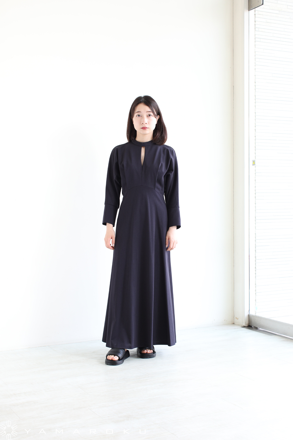 Mame Kurogouchi(マメ) Cotton Jersey Dress！！ | YAMAROKU
