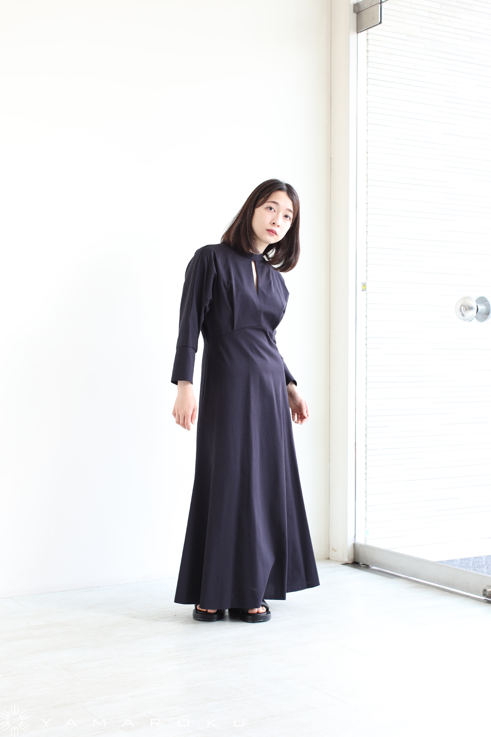 Mame Kurogouchi(マメ) Cotton Jersey Dress！！ | YAMAROKU New Arrival