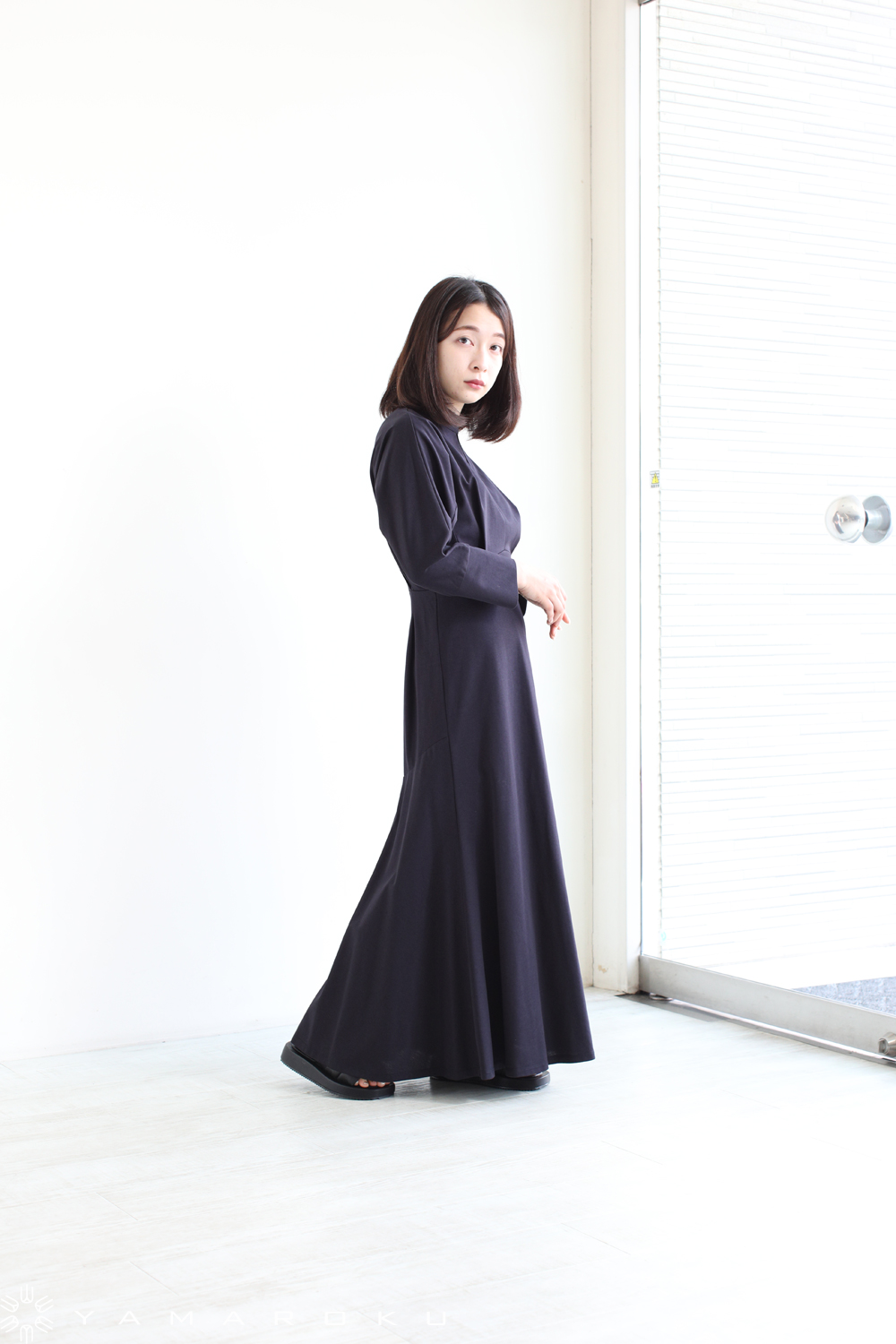 Mame Kurogouchi(マメ) Cotton Jersey Dress！！ | YAMAROKU New Arrival