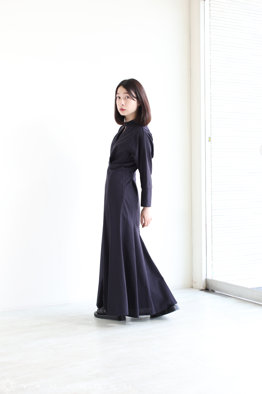 Mame Kurogouchi(マメ) Cotton Jersey Dress！！ | YAMAROKU New Arrival