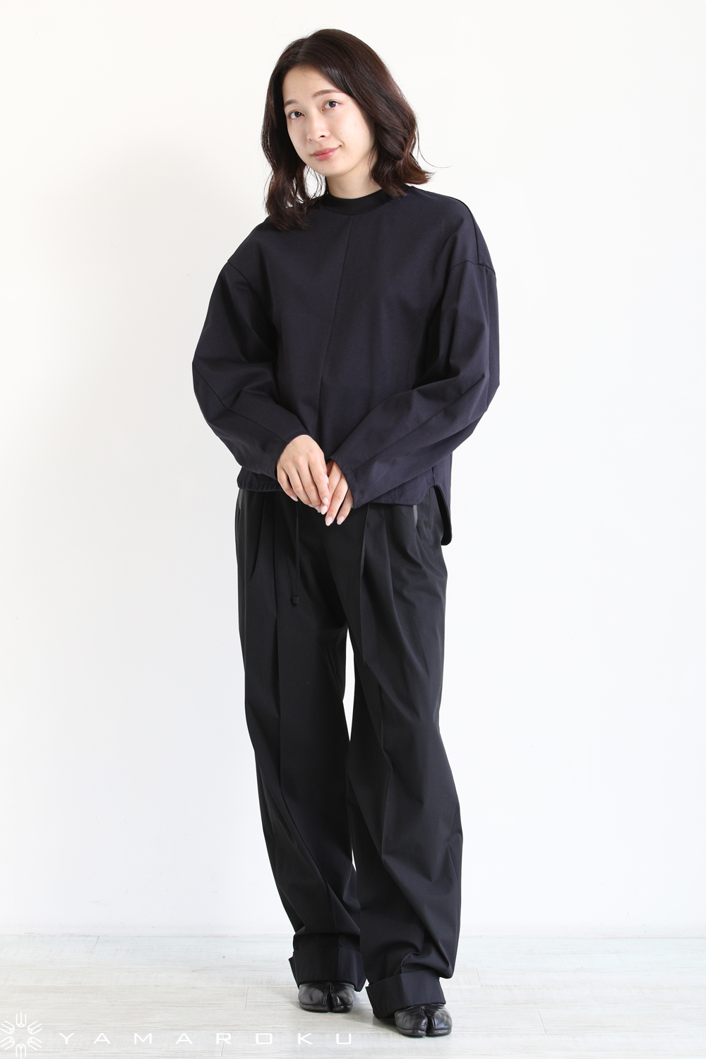 Mame Kurogouchi(マメ) Cotton Jersey Pullover！！ | YAMAROKU New