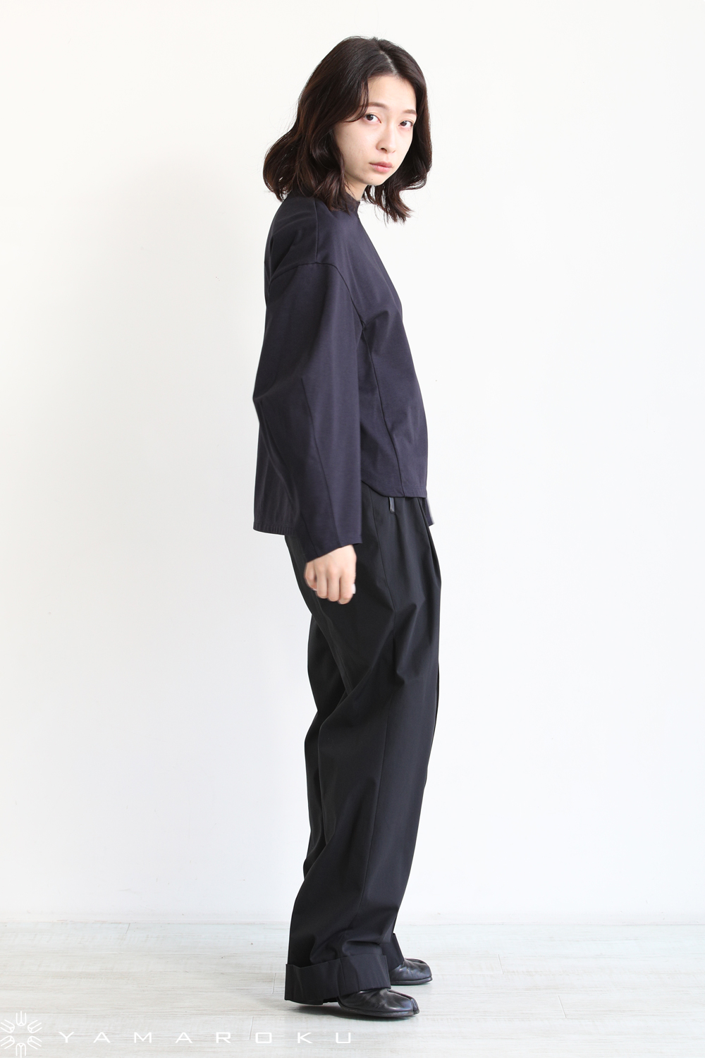 Mame Kurogouchi(マメ) Cotton Jersey Pullover！！ | YAMAROKU New