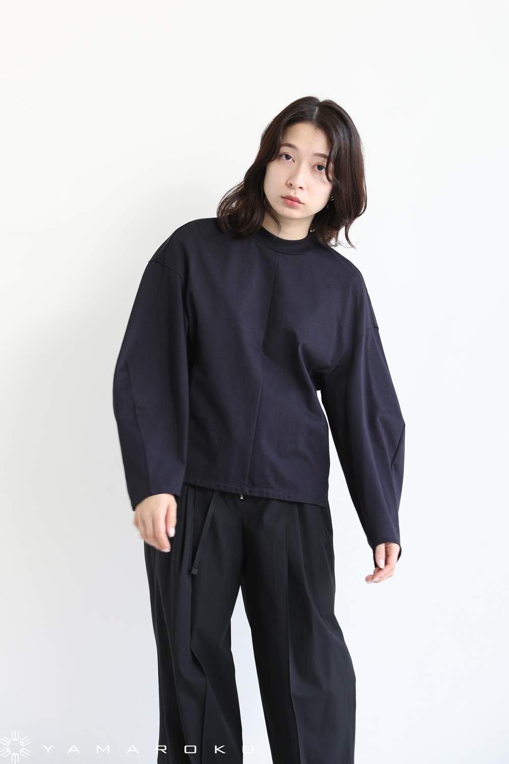 Mame Kurogouchi(マメ) Cotton Jersey Pullover！！ | YAMAROKU New ...