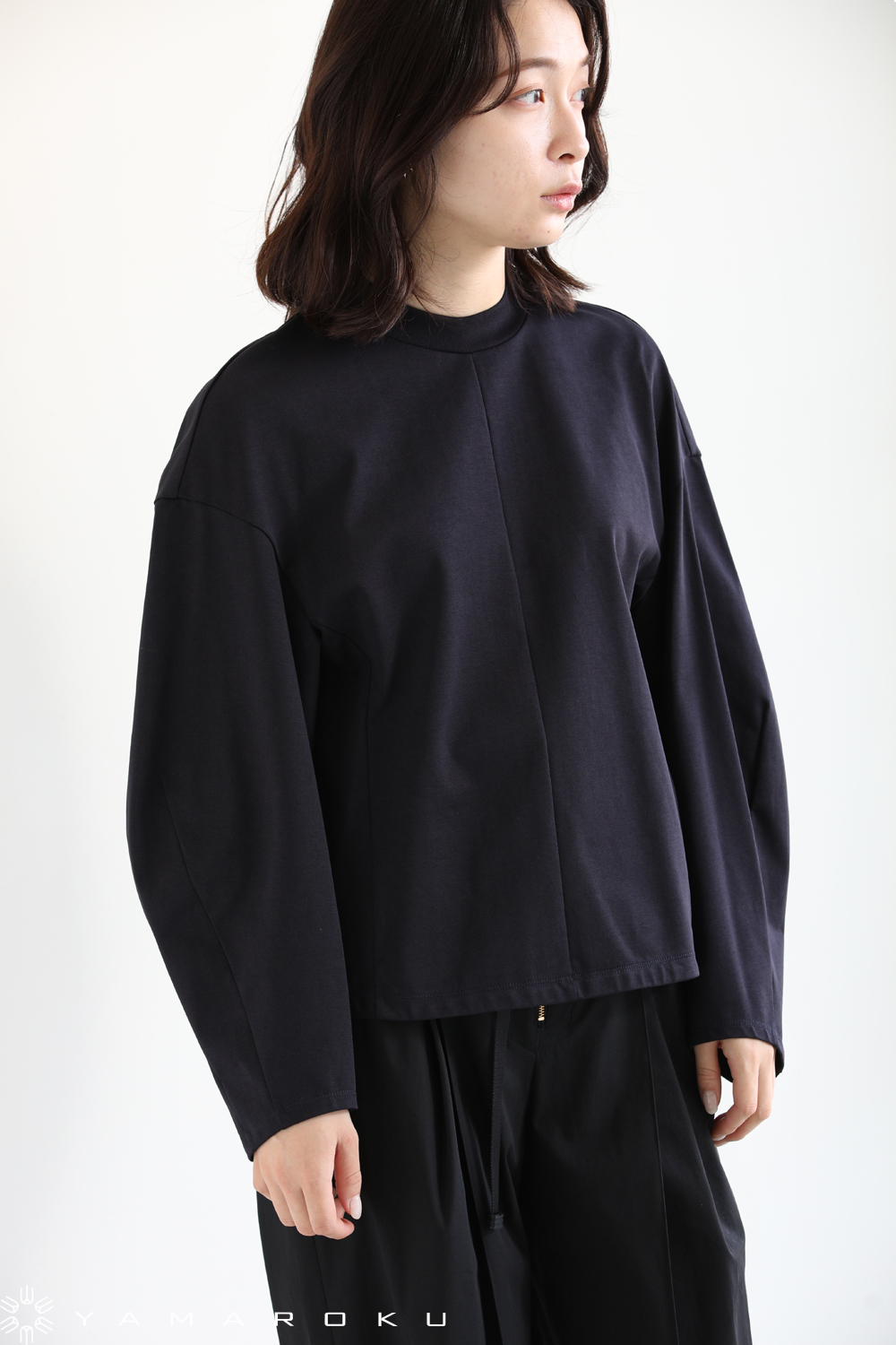 Mame Kurogouchi(マメ) Cotton Jersey Pullover！！ | YAMAROKU New