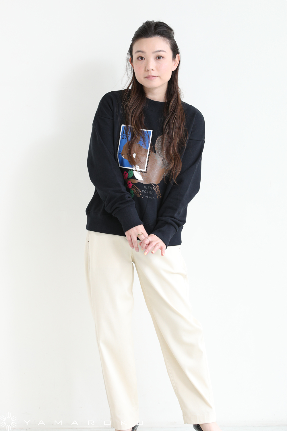 MUVEIL(ミュベール) リスモチーフ裏毛トップス！！ | YAMAROKU New Arrival