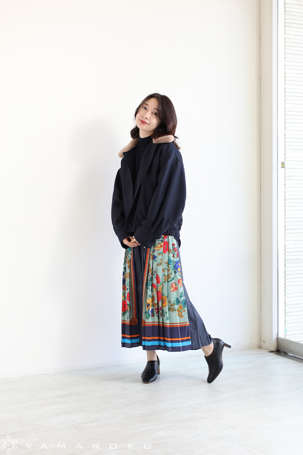【2024最新作】 MUVEIL(ミュベール) ボアカラーブルゾン！！ | YAMAROKU New Arrival ジャケット・アウター