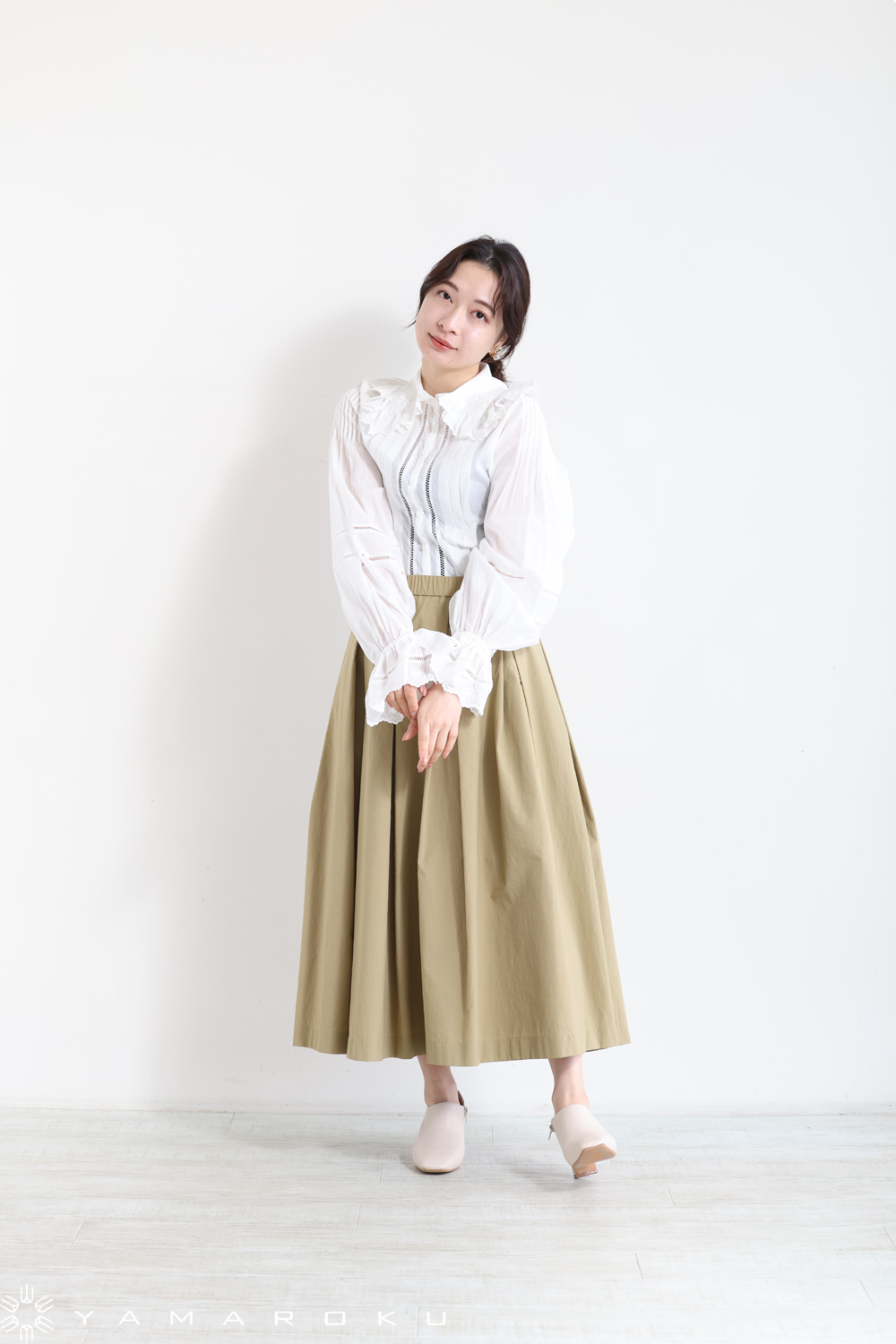 MUVEIL ミュベール クローバーレースブラウス MUVEIL クローバーレースブラウス | KOKO