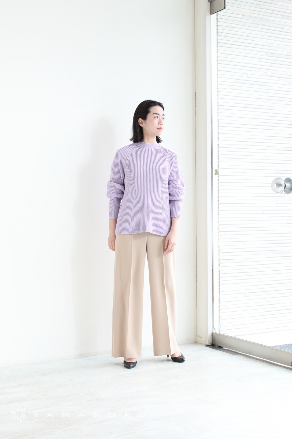 Mame Kurogouchi(マメ) Washable Linen Knitted Top！！ | YAMAROKU