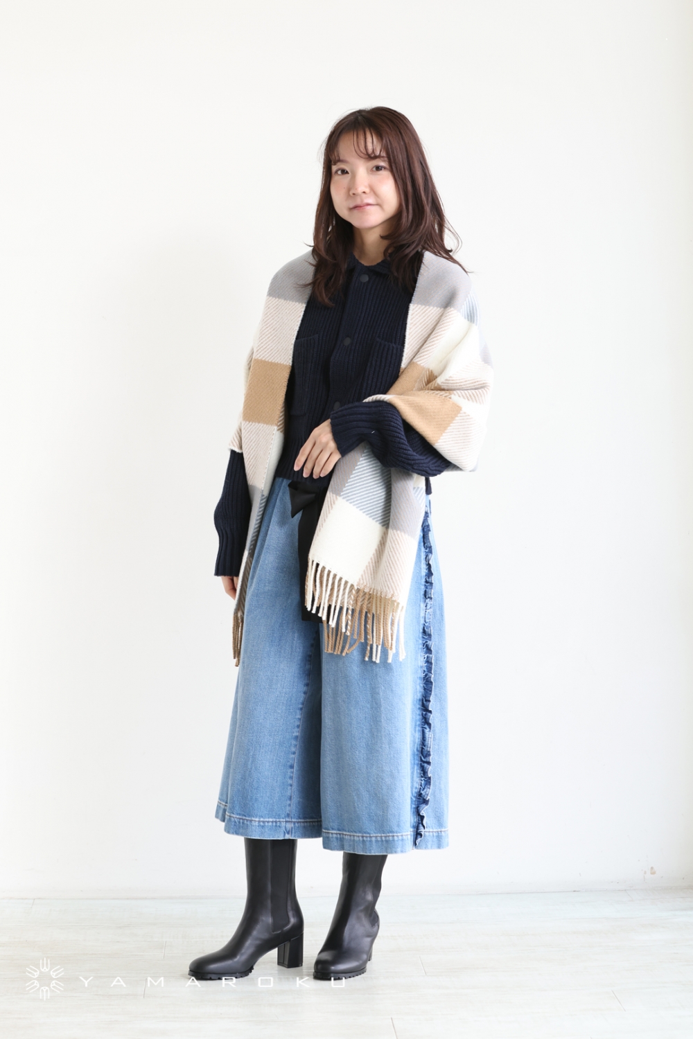 Johnstons of Elgin(ジョンストンズオブエルガン) ストール2型