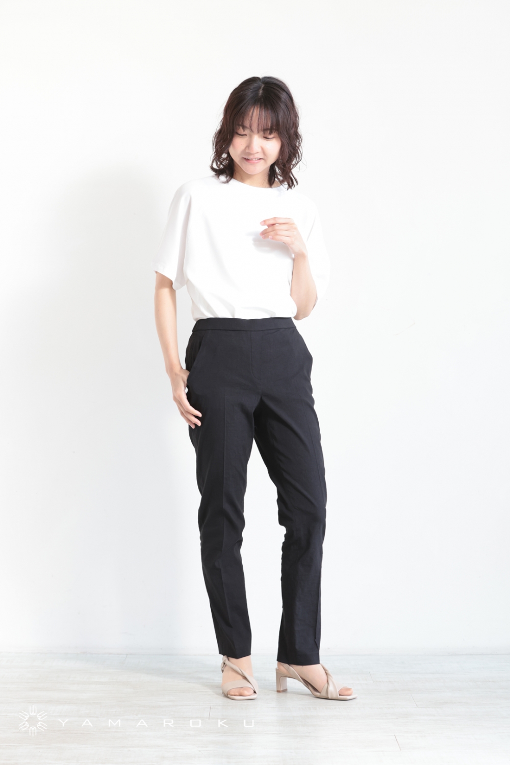 Theory(セオリー) ECO CRUNCH WASH WIDE PULL ON GD & TREECA PULL ON