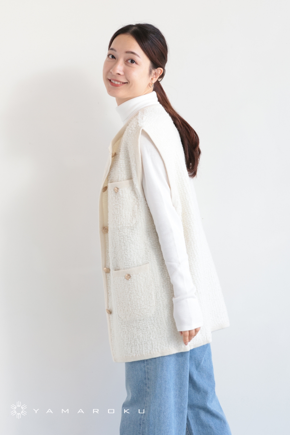 ADAWAS(アダワス) LOOP KNITTED JACKET、VEST！！ | YAMAROKU New Arrival