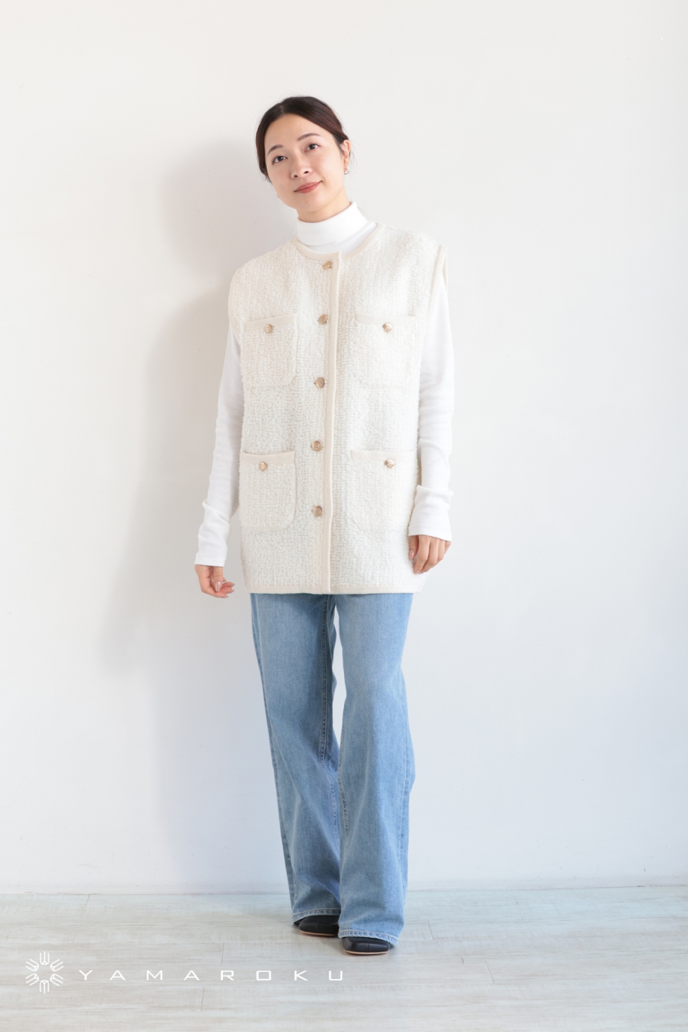 ADAWAS(アダワス) LOOP KNITTED JACKET、VEST！！ | YAMAROKU New Arrival