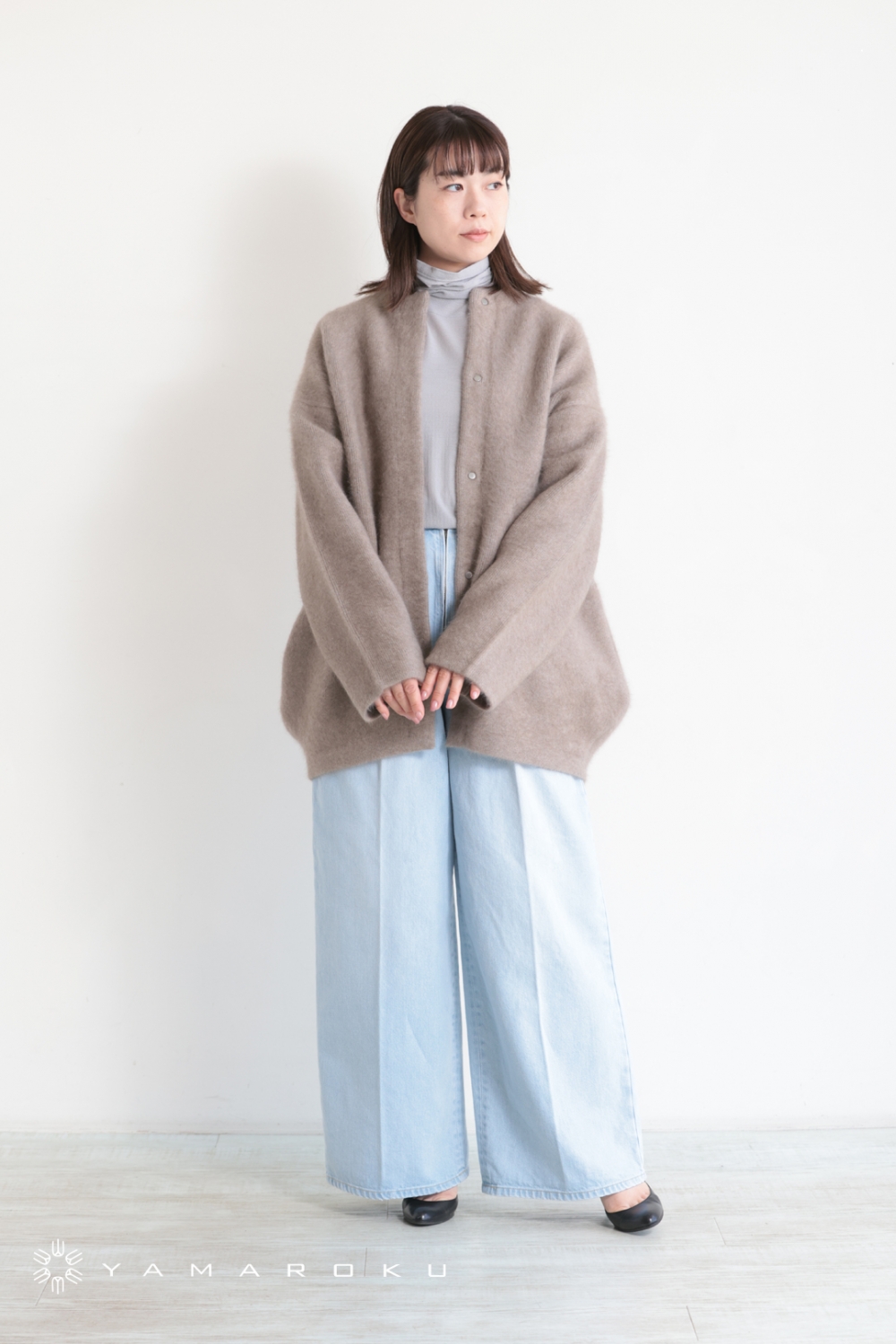 ELENDEEK(エレンディーク) CN RACCOON MIX W CARDIGAN！！ | YAMAROKU