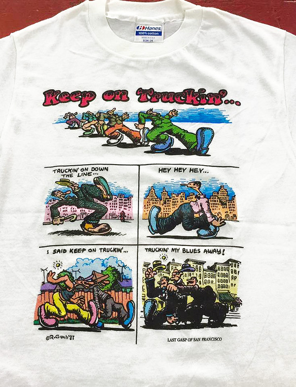Vintage Robert Crumb - Keep On Truckin'… T-shirts | Bear's Choice News  Paper (新入荷商品のご案内)