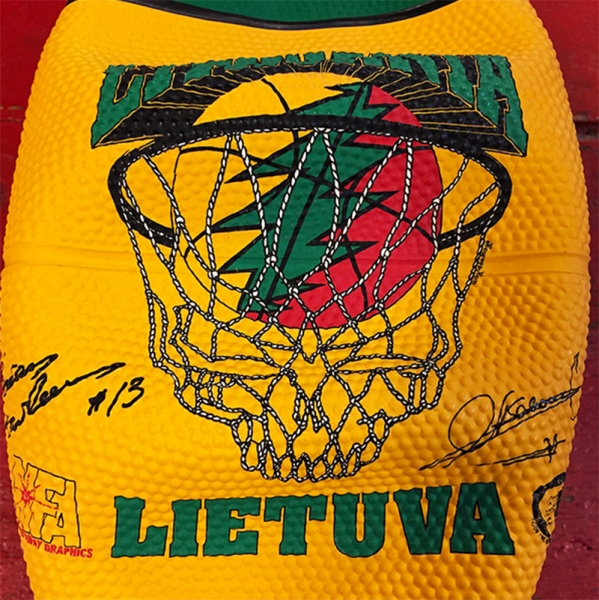 Grateful Dead - Grateful Lithuanian Team 1992 Basketball (Vintage 