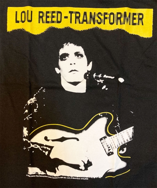 ルー リード・トランスフォーマー 1972 Tシャツ (ブラック) Bear's Choice News Paper (新入荷商品のご案内)