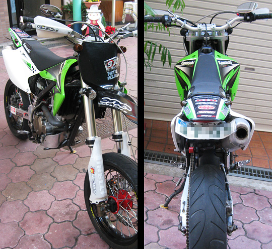 klx250 Dトラッカー共通外装