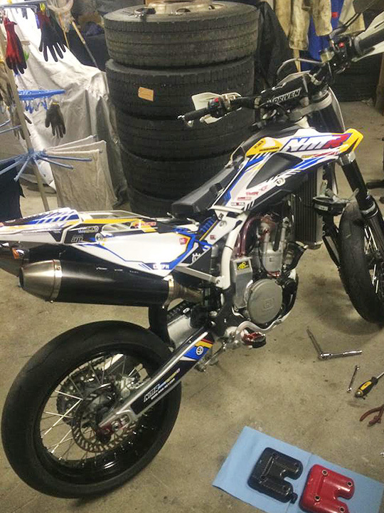 husqvarna SM510 decal
