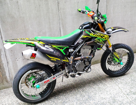KLX250をモタード化】その6.Dトラ完成☆ | ///NMR Blog///日本 KLX250をモタード化】その6.Dトラ完成☆ | ///NMR Blog///日本
