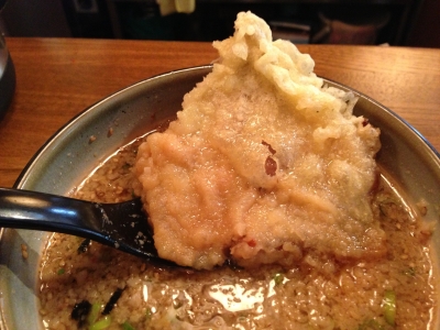 背脂地獄 チャーシュー天