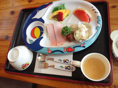 つどいの森こもれびの宿 朝食
