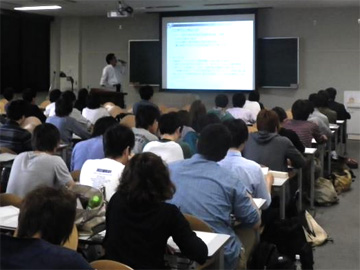 徳島大学講義風景