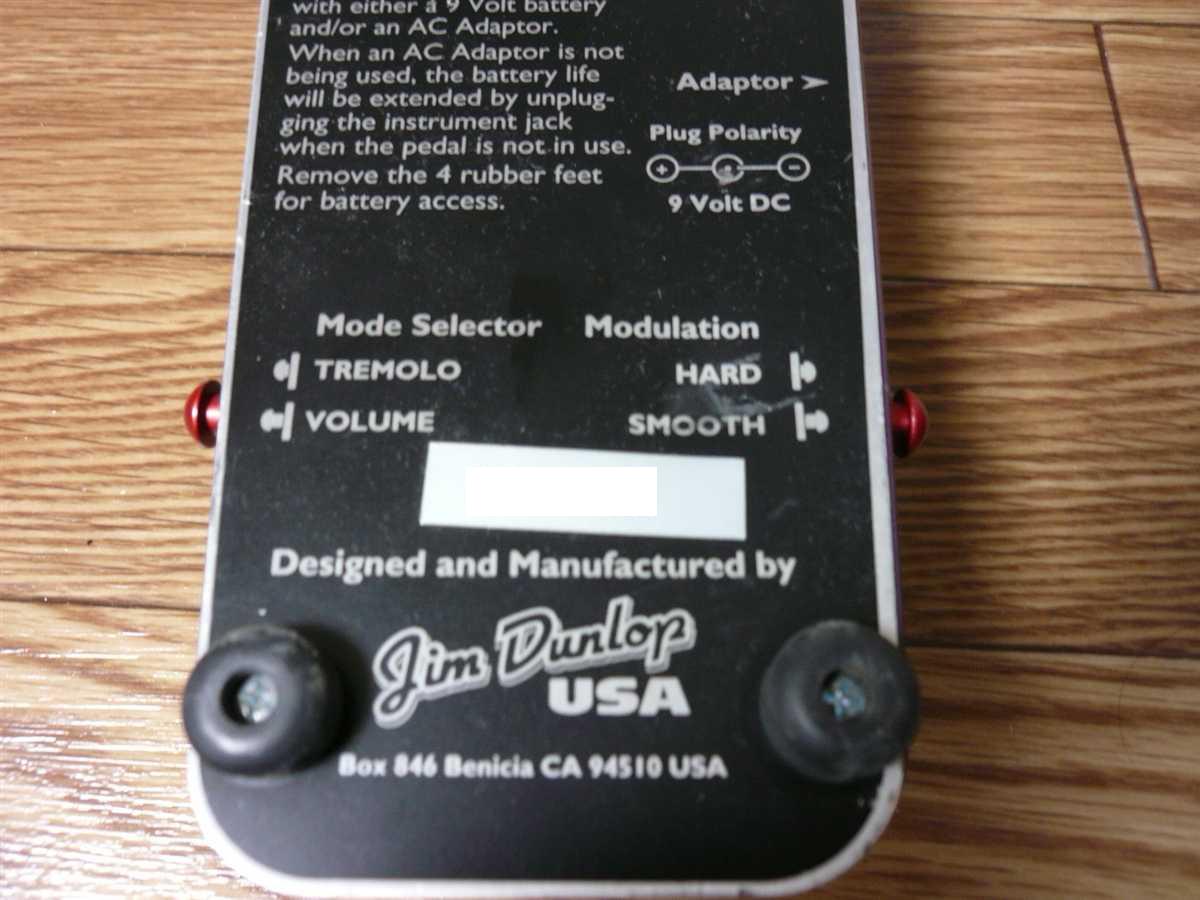 Jim Dunlop TVP-1 | おうちギター弾きのエフェクター備忘録