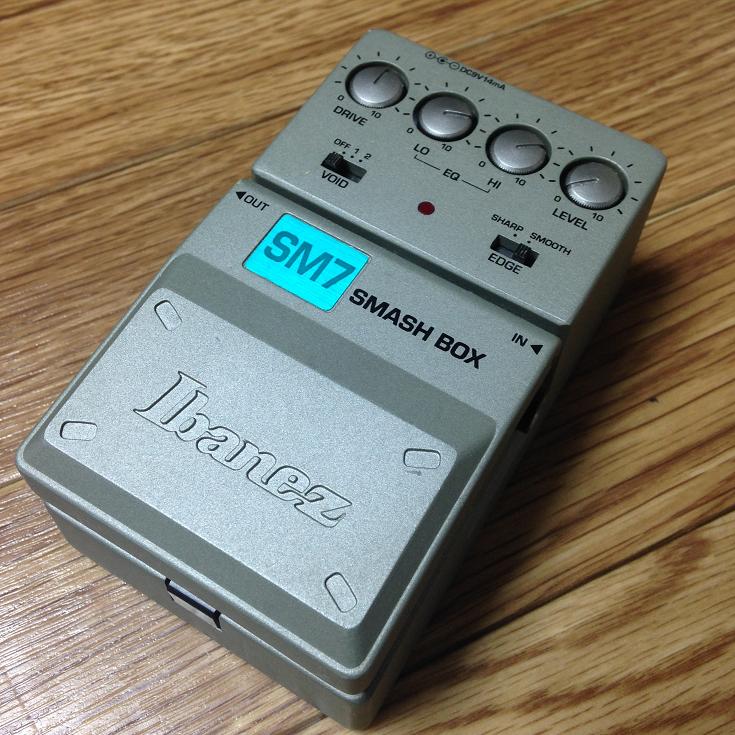 Ibanez SM7 Smash Box | おうちギター弾きのエフェクター備忘録