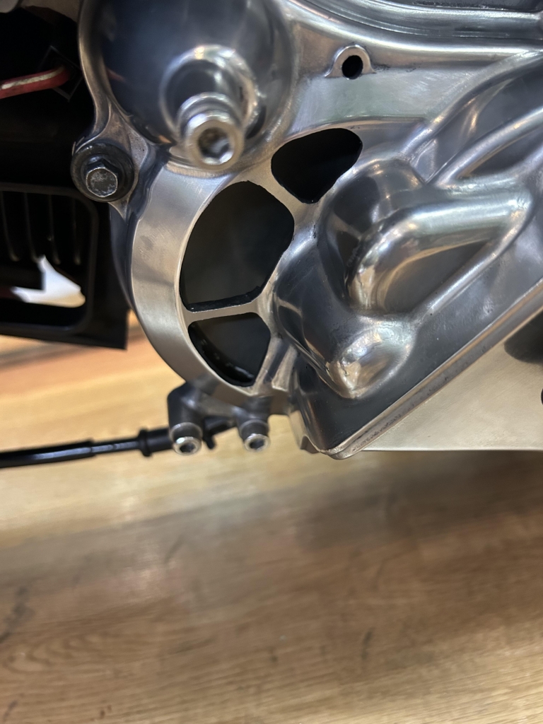 ホンダ AF28 ZX エンジン クランクケース ポート加工済み 鏡面加工