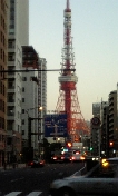 早朝東京タワー