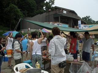 20050730 猿島 乾杯
