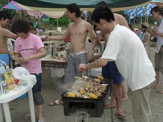 20050730 猿島 バーベキュー