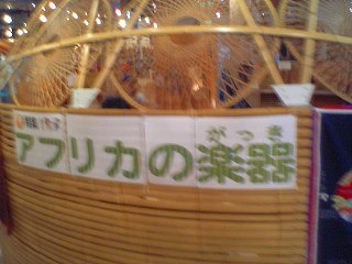20050731 湘南台文化センター アフリカの楽器