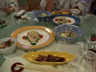 20050811 香嶽楼 夕食