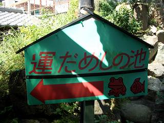 20050828 下田城 運だめしの池
