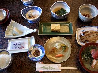 20050828 雲見園 朝食