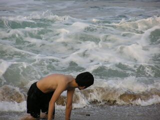 20050918 海水浴 崩壊