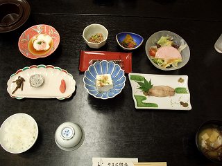 20050918 やまに郷作 朝食