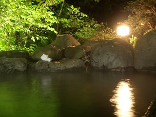 20051112 ホテル白銀 露天風呂